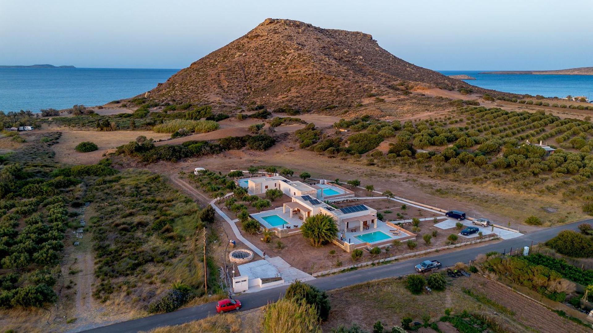 Kastri Hill Luxury Villas Palekastro Bagian luar foto