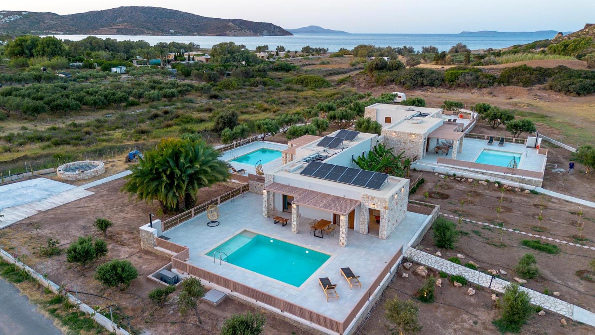 Kastri Hill Luxury Villas Palekastro Bagian luar foto